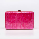 Irregular Shell Acrylic Crossbody Wedding Clutch_Cwab5924
