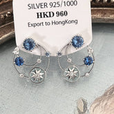 HOLLOW ZIRCON STAR EARRINGS_CWAJE1316