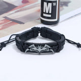 NEW CREATIVE BRAIDED COWHIDE ALLOY BRACELET_CWMM4464