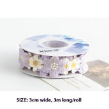 LACE EMBROIDERY FLOWER LACE DIY FABRIC RIBBON_CWMM5744