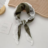 Versatile Lace Patchwork Triangle Scarf_Cwasc0742