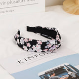 RETRO FLOWER WIDE BRIM HEADBAND_CWAHA1679