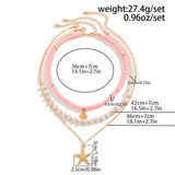 NEW BEACH STYLE OCEAN SHELL BEADED NECKLACE_CWMM3145