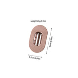 The Flat Oval Hairpin Has Strong Grip