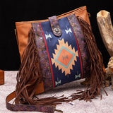 BOHEMIAN HAND WOVEN FLOWING BEARD SHOULDER BAG_CWAB2579