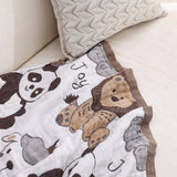 CARTOON ABSORBENT QUICK DRYING GAUZE BATH TOWEL_CWMM1618