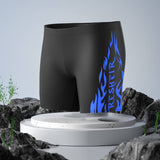 MENS HIGH WAIST QUICK DRY SWIM TRUNKS PLUS SIZE_CWMM6765