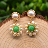 SWEET AND FRESH HANDMADE PEARL EARRINGS_CWAJE3783