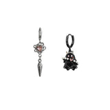 HALLOWEEN FUNNY LITTLE GHOST PEARL EARRINGS_CWAJE1839