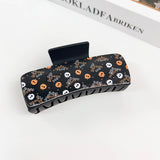 GOTHIC HALLOWEEN CLAW CLIP PUMPKIN GHOST DESIGN_CWAHA1443