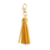 TASSEL LEATHER KEYCHAIN ACCESSORY_CWMM1284