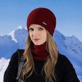 Winter Warm Hat And Scarf Two Piece Set_Cwasc1136