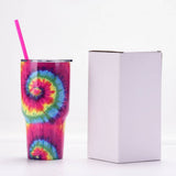 NEW TIE DYE LARGE CAPACITY THERMAL WATER CUP_CWMM0989