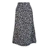 HIGH WAIST LEOPARD CHIFFON PRINT SLIT MIDI SKIRT_CWBSS0377