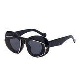 FASHIONABLE AND STYLISH CAT EYE SUNGLASSES_CWASG0615