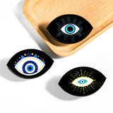 EVIL EYE ACRYLIC HAIR CLAW BLACK SHARK CLIP_CWAHA0308