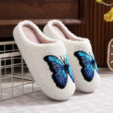 HOME COLORFUL BUTTERFLY COTTON SLIPPERS_CWSHS0767