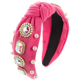 RETRO BOHEMIAN KNOTTED HEADBAND_CWAHA1781