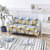 STRETCH SOFA COVER SOLID PRINT ALL IN ONE FIT_CWMM8309