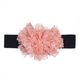 OVERSIZED TULLE FLOWER ELASTIC BELT FOR WOMEN_CWMM6423