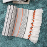 TASSEL CASUAL STRIPED TABLECLOTH_CWMM0966