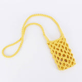 FASHIONABLE AND VERSATILE COTTON ROPE WOVEN BAG_CWAB4689