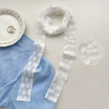LACE LONG SCARF ELEGANT NECK HAIR TIE FOR WOMEN_CWASC1980