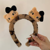 SWEET AND COOL LEOPARD PRINT HEADBAND HAIRPIN_CWAHA4034