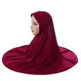 DOUBLE LAYER ROUND EDGE WOMENS HIJAB HEADSCARF_CWASC2421