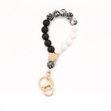 SILICONE WOOD BEAD BRACELET GIFT FOR WOMEN_CWMM7013