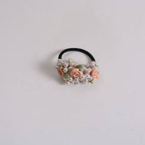 CUTE FLORAL PEARL HAIR TIE FOR SWEET GIRLS_CWAHA6878