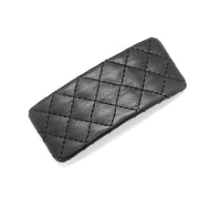 French Vintage Quilted Embroidered Hair Clip_Cwaha6353