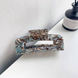 Retro And High-End Acetate Leopard Hair Clippers