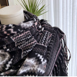 Ethnic Style Double-Sided Printed Tassel Scarf_Cwasc1474