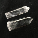 CLEAR QUARTZ CRYSTAL POINT HEX TOWER_CWMM8098