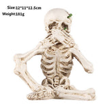 Scary Skeleton Resin Halloween Table Decor_Cwmm9969