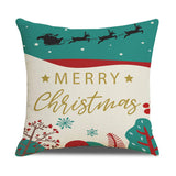 CHRISTMAS TREE CARTOON PRINT PILLOWCASE_CWMM1404