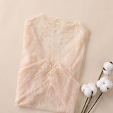 SEXY MESH BLOUSE LONG SLEEVE LACE TOP FOR WOMEN_CWTBLL3619