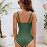 SLIM WOMENS ONE PIECE SWIMSUIT BIKINI_CWMW0616