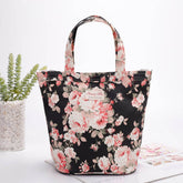 FLOWER PATTERN PORTABLE WASH BAG MAKEUP BAG_CWAB1736