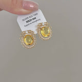 GORGEOUS LARGE CRYSTAL EARRINGS_CWAJE1408