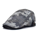 FASHIONABLE NEW CHECKERED CAMOUFLAGE BERET_CWAB2916