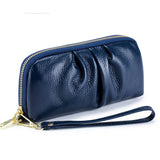 Top Layer Cowhide Fashionable Long Leather Wallet_Cwab3781