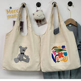 LITERARY TRAVEL SMALL FRESH CLOTH BAG_CWAB2179