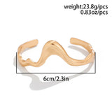 COOL GEOMETRIC TWISTED DESIGN NECKLACE_CWAJE1808