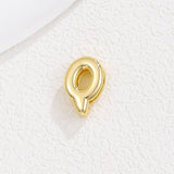 SIMPLE SMOOTH 26 LETTERS PENDANT NECKLACE_CWMM5874