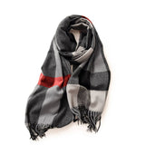 2025 FASHION PLAID TASSEL SCARF WINTER WARMTH_CWASC0185