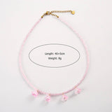 Vintage Steel Square Evil Eye Pendant Necklace_Cwmm8824