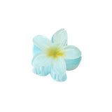 CANDY COLOR PLUMERIA HAIR CLAW SWEET FLORAL CLIP_CWMM4985