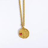 Vintage Creative Mythology Pendant Necklace_Cwmm3788